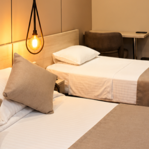 Habitación para 3 personas 1 cama doble y 1 sencilla